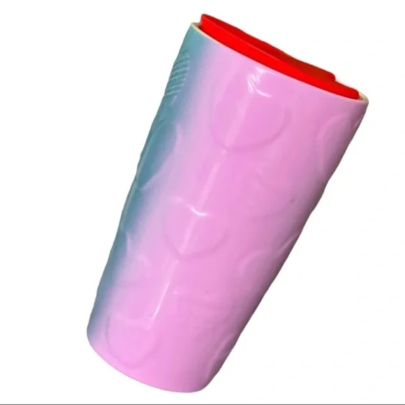 Starbucks Valentines Heart Ceramic Tumbler - Picture 2 of 6